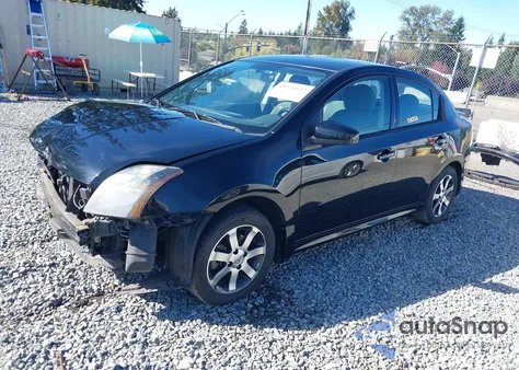 2011 Nissan Sentra 2.0Sr из США, поврежденный, VIN 3N1AB6APXBL704888